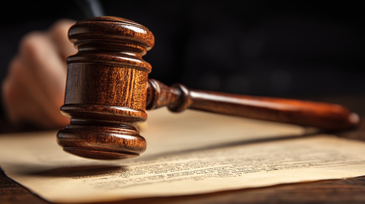 Judge’s gavel resting on a legal document, symbolizing the court’s authority to limit discovery under FRCP 26’s proportionality rule